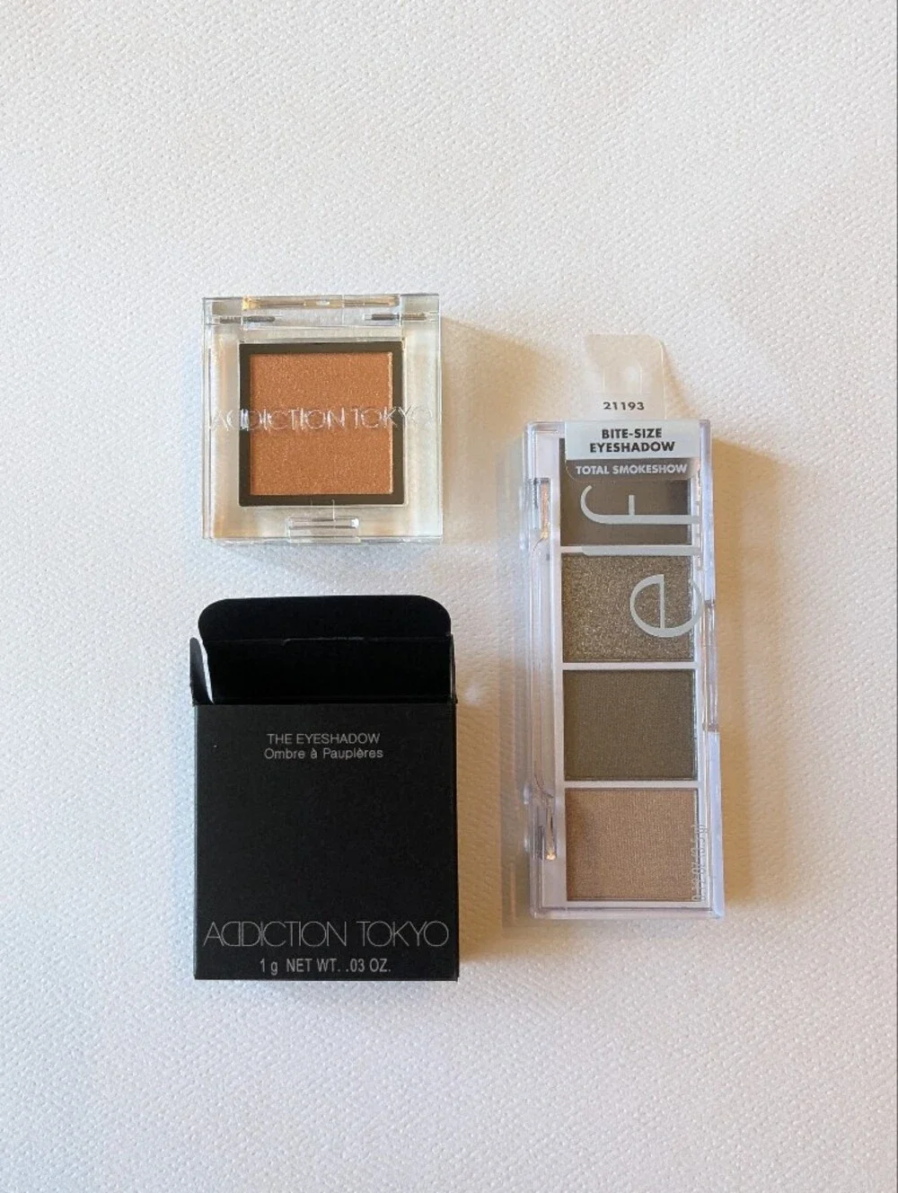 Addiction, Elf Eyeshadow Lot